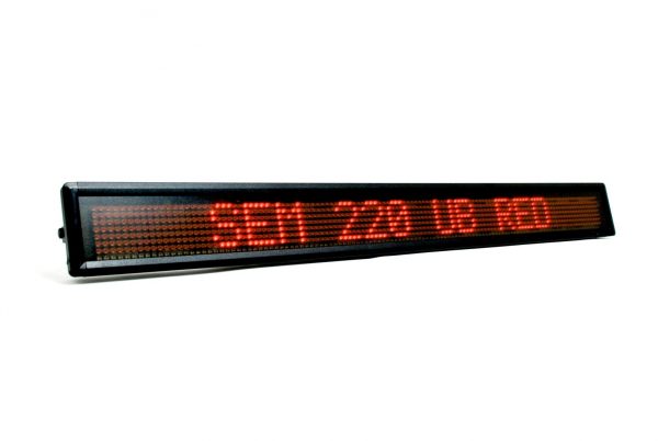 V LED Display Board AT220 SEM RED