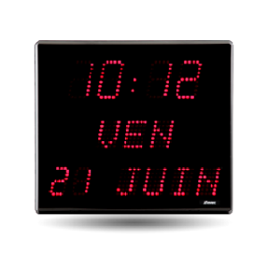 Style 7 Date LED Clock