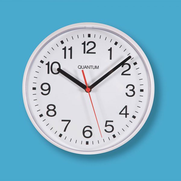 Small 12hr Dial Wall Clock 900 RC