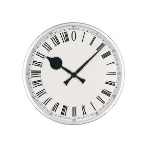 24hr Wall Clock C060