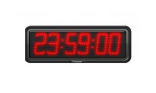 ATZB10RGPS – 10CM RED LED GPS SYNCHRONISED TIME & TEMPERATURE DISPLAY CLOCK