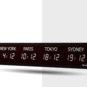 Bodet World Style Indoor LED Clock