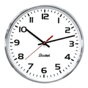 Bodet Profil 740 Indoor Metal Analogue Clock