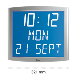 Bodet Opalys Date Backlit LCD Clocks