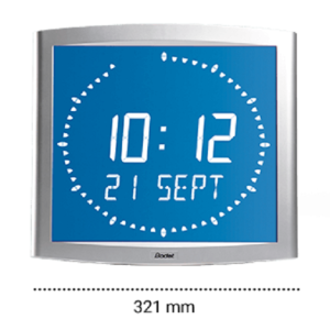 Bodet Opalys Ellipse Backlit LCD Clocks