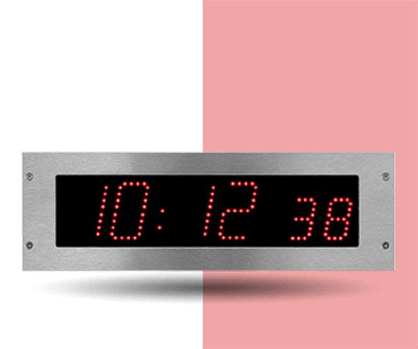 Bodet Style 7s OP Indoor LED Clock